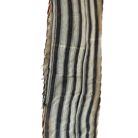 African Yoruba Beaded Sash Wall Hanging Tribal Mask Zebra Nigeria - Picture 9 of 10